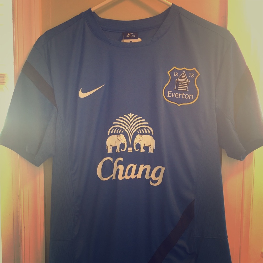 Nike Everton 2013-2014 Home Training Kit/Jersey